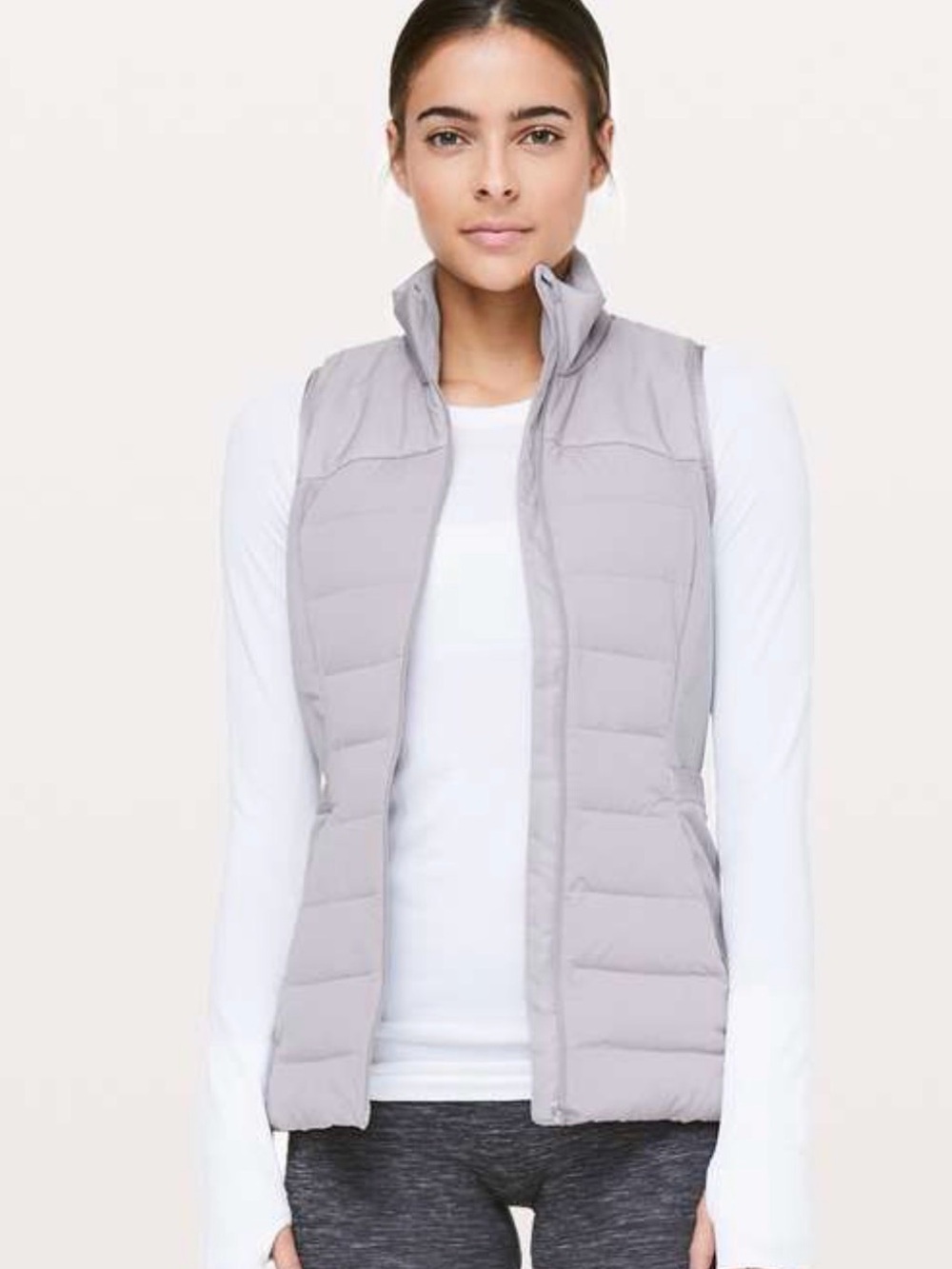 Lululemon Down For It All Lavender Vest 8
